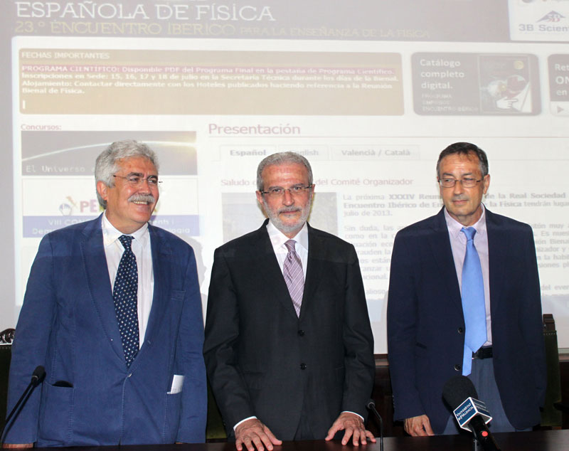 La UV acoge la XXXIV Reunión Bienal de la Real Sociedad Española de Física