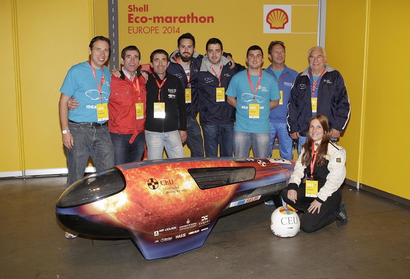 IDEA CEU Car, sexto mejor prototipo en la Shell Eco-marathon