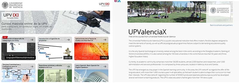 La UPV es la institución que más crece en la plataforma de cursos masivos online “edX”
