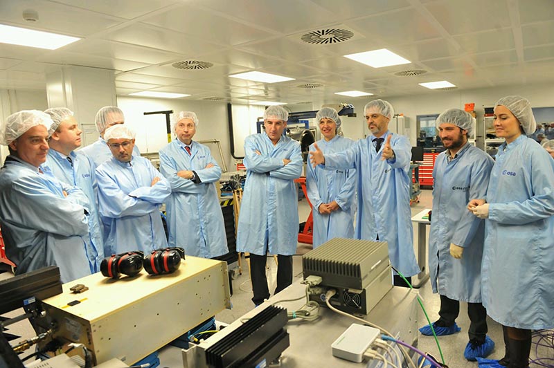 Los laboratorios del Consorcio Espacial Valenciano y la ESA ubicados en la UPV y la UV, referencia internacional