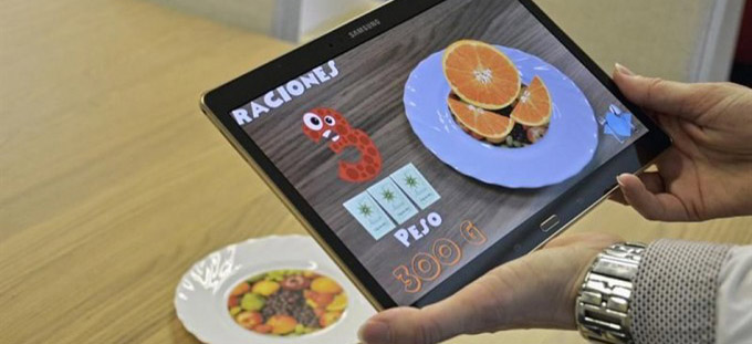 Una app basada en realidad aumentada enseña a comer a los niños diabéticos