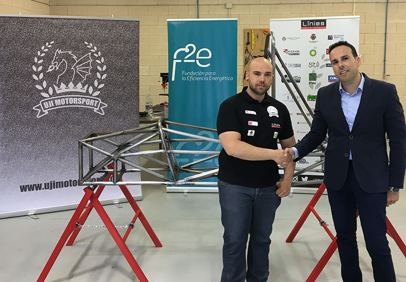 UJI Motorsport y la Fundación f2e firman un convenio de colaboración