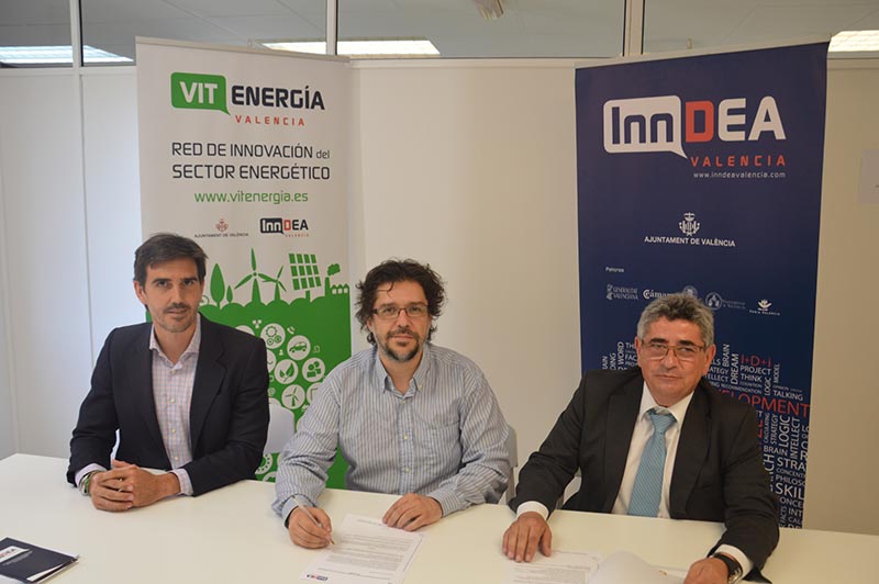 InnDEA València firma un convenio de colaboración con el Instituto Tecnológico de la Energía