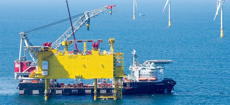 Un proyecto permitirá reducir los costes y tamaño de los parques eólicos del Mar del Norte