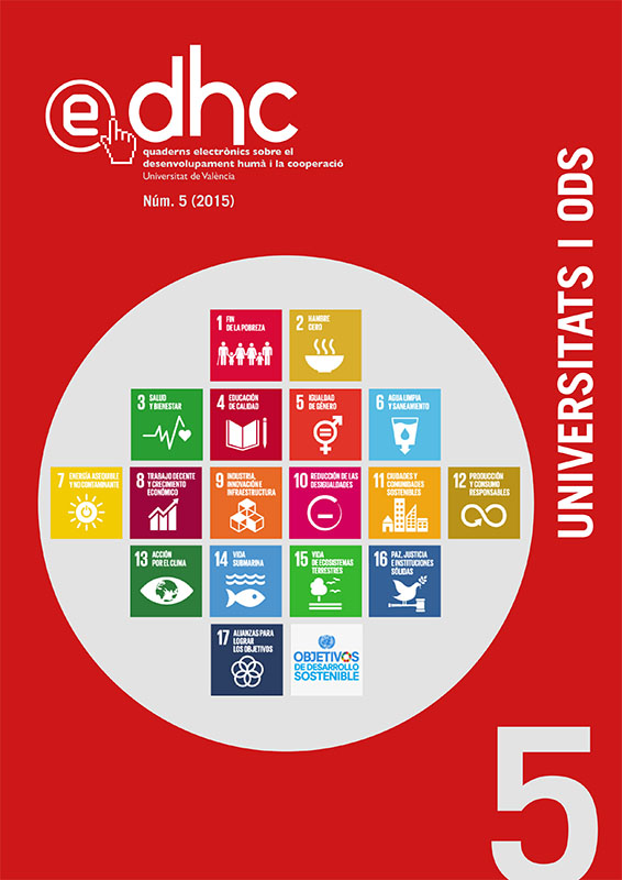 La revista Quaderns E-DHC dedica un monográfico a la adhesión de las universidades a los ODS