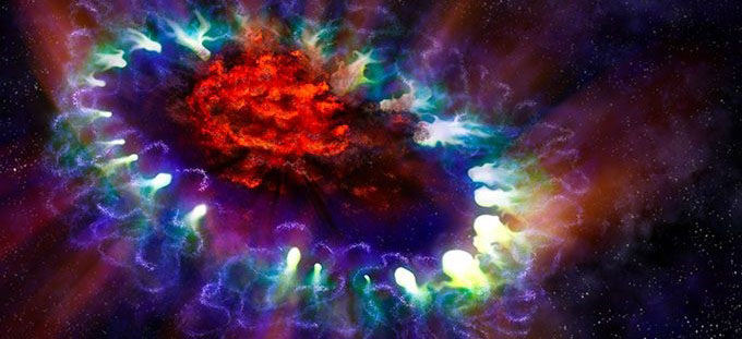 Mapean por primera vez en 3D el núcleo de una supernova