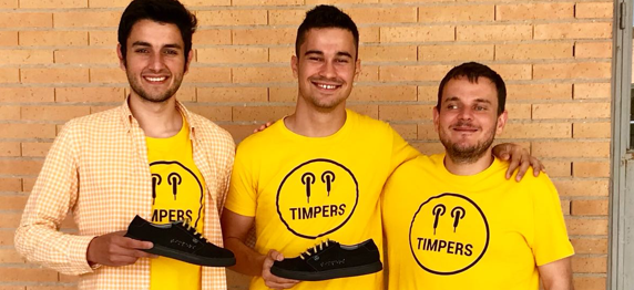 Timpers, empresa de zapatillas diseñadas por invidentes, gana el premio Emprende y Discapacidad