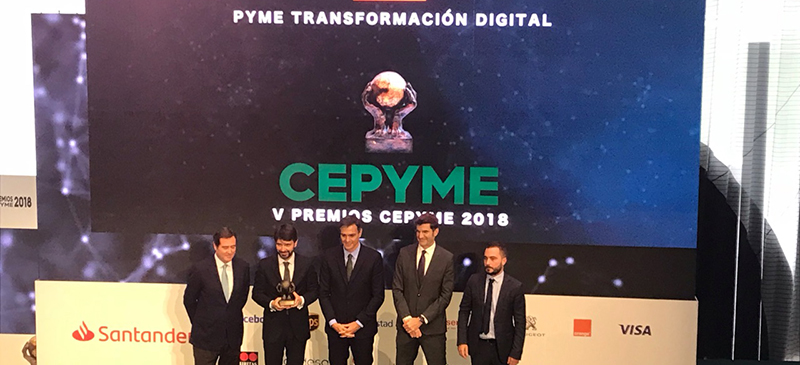 Zeus Smart Visual Data, Premio CEPYME 2018 Transformación Digital
