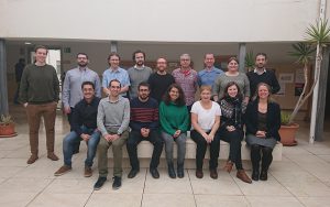 Foto de familia socios del proyecto europeo GoURMET durante la reunión de inicio celebrada en la Universidad de Alicante.