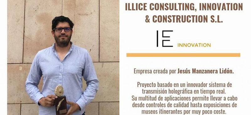 IE Innovation, ganadora del premio «Emprendedor del mes» del Ayuntamiento de Elche