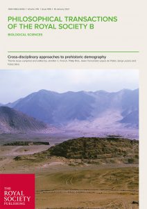portada del especial Crossdisciplinary approaches to prehistoric demography