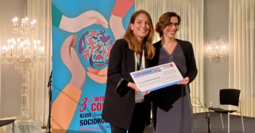 Clara Sancho Domingo, Premio a la mejor comunicación oral de las Jornadas Nacionales de Socidrogalcohol
