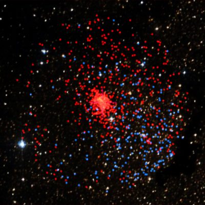 El cúmulo Westerlund 1: un vivero de estrellas gigantes entre tinieblas