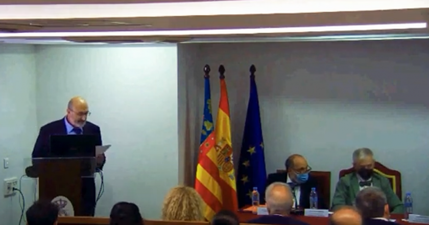 Vicente Gil, Académico de Honor de la Real Academia de Medicina y Ciencias Afines de la Comunidad Valenciana