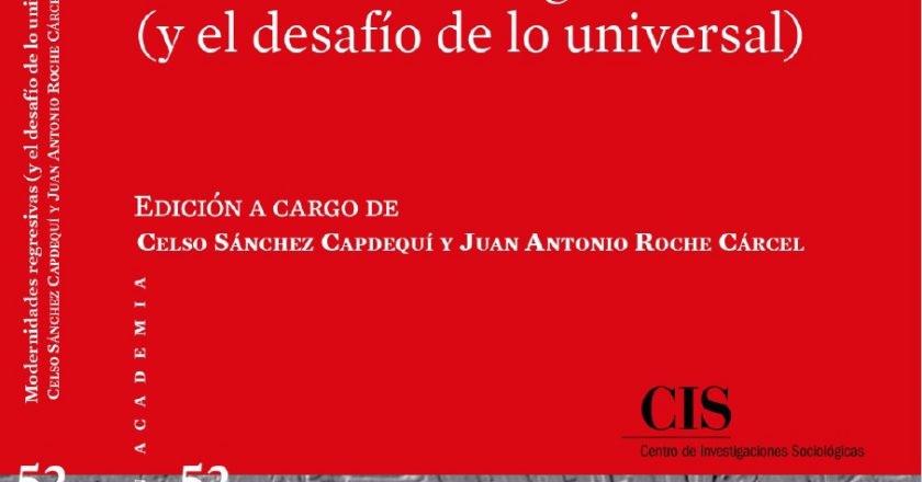 Juan Antonio Roche Cárcel edita un libro de artículos sociológicos sobre el retroceso de la globalización
