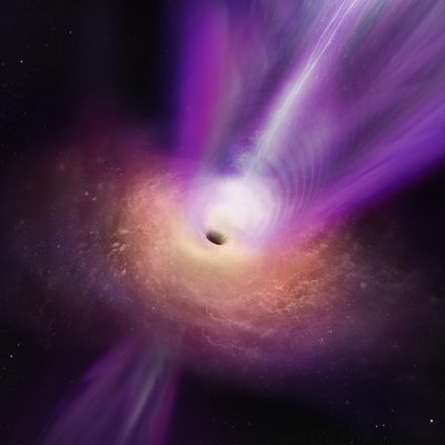 Una nueva imagen del agujero negro de M87 revela el nacimiento del potente chorro de partículas que emana de su sombra