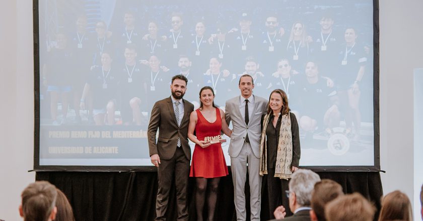 La UA, galardonada en la Gala de los Premios del Remo Español 2023