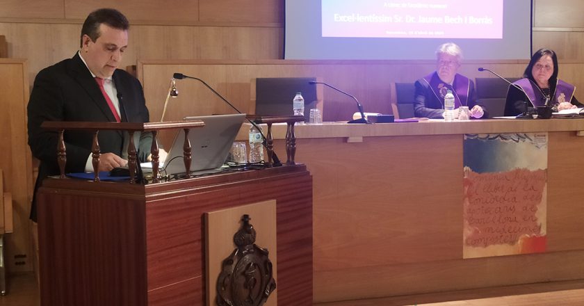 El catedrático Manuel Jordán ingresa como Académico Correspondiente en la Real Academia de Farmacia de Catalunya